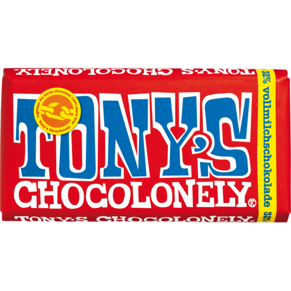 Tony's mléčná čokoláda 180 g
