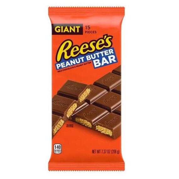 Reese's milk chocolate with peanut butter filling 208 g