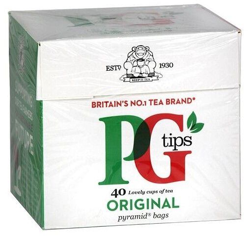 PG Tips black tea 40 pcs 116 g