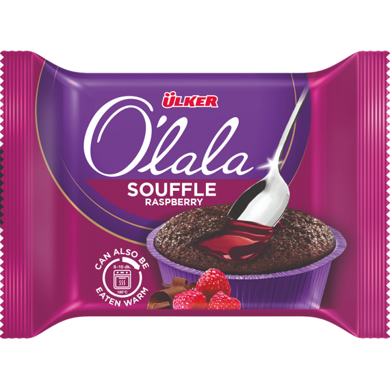 O'lala cocoa cake with raspberry flavor filling 70 g