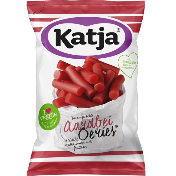 Katja sticks with strawberry flavor 250 g