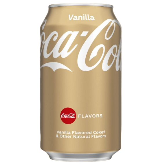 Coca-Cola carbonated drink with vanilla flavor 355 ml