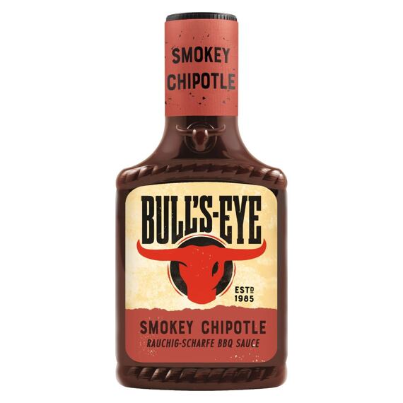 Bull's-Eye BBQ omáčka s příchutí papriček Chipotle 345 ml