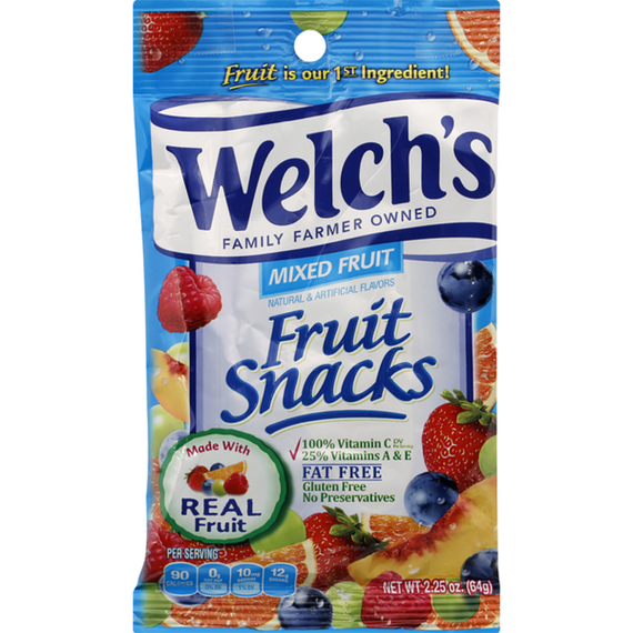 Welch's želé bonbonky ovocných příchutí 64 g