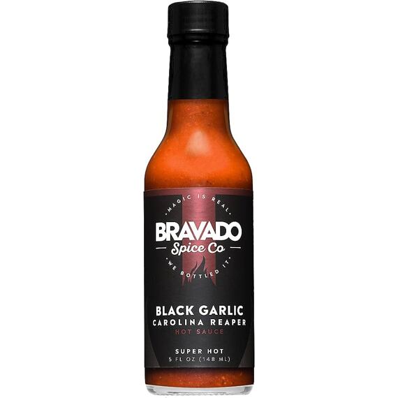 Bravado & Carolina Reaper Black Garlic Hot Sauce 148 ml