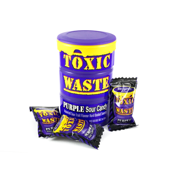 Toxic Waste Purple sour candies 42 g