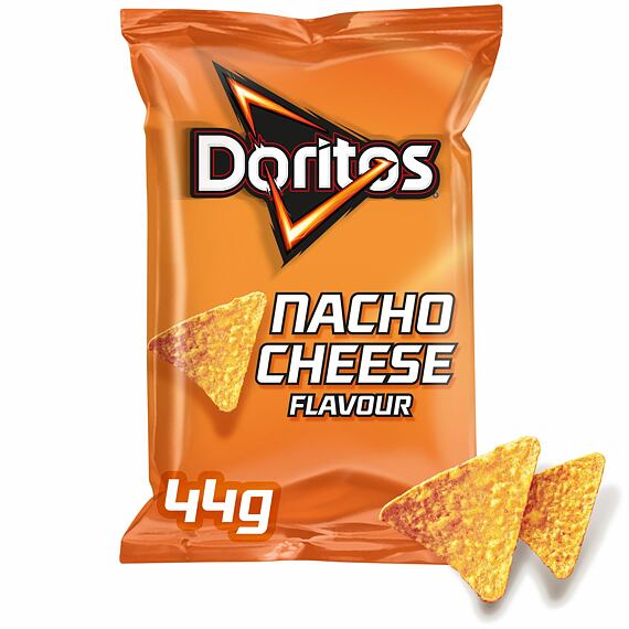 Doritos nacho cheese corn tortilla chips 44 g