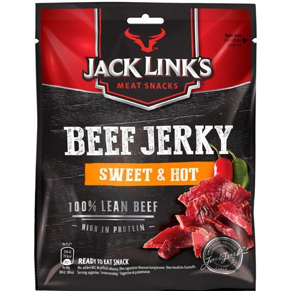 Jack Link's sladkopálivé hovězí jerky 25 g