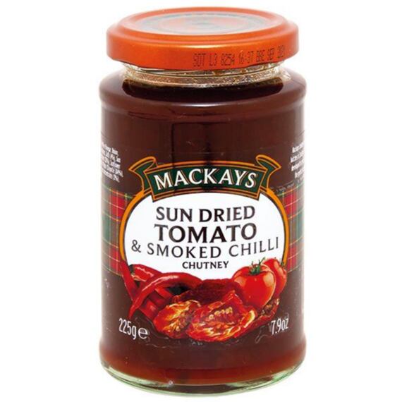 Mackays sun dried tomato & smoked chilli chutney 225 g