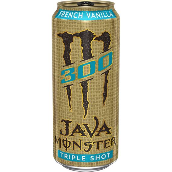 Monster Java 300 Triple Shot energy drink with coffee and French vanilla flavor 443 ml
