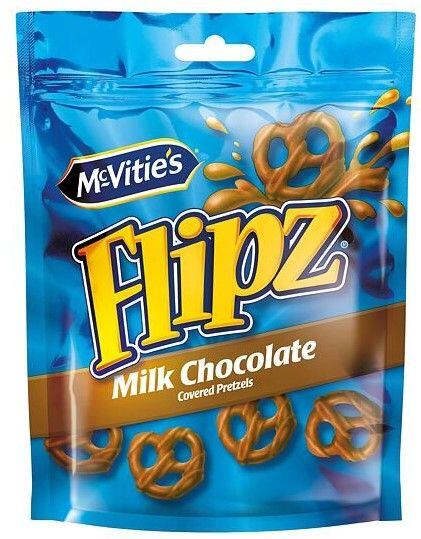 Flipz McVitie's pretzels in milk chocolate 90 g