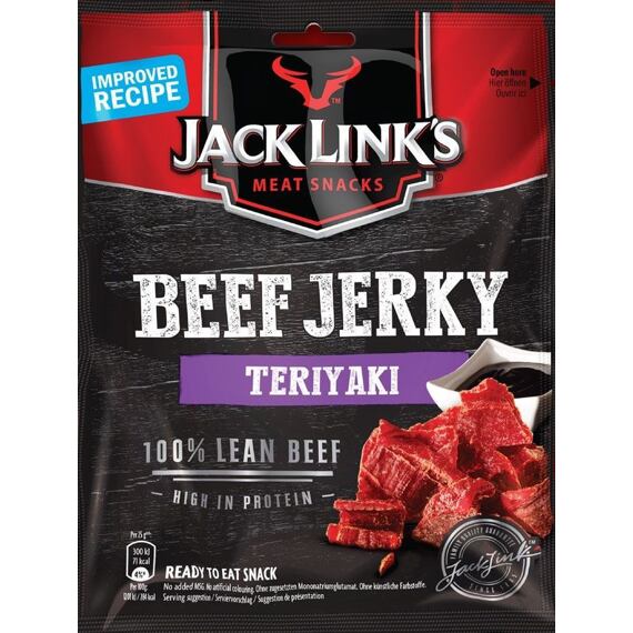 Jack Link's beef jerky with Teriyaki flavor 25 g