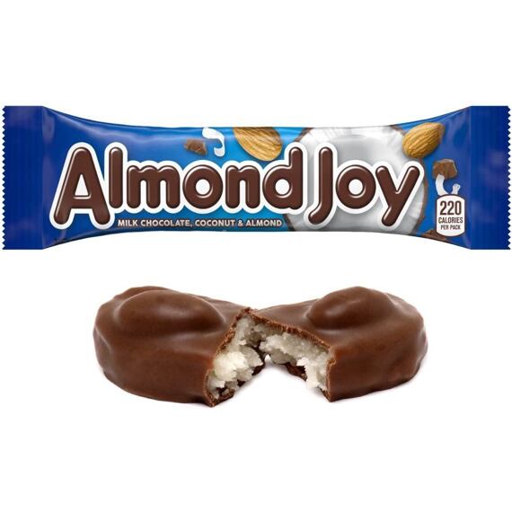 Almond Joy čokoládová tyčinka s kokosem a mandlemi 45 g