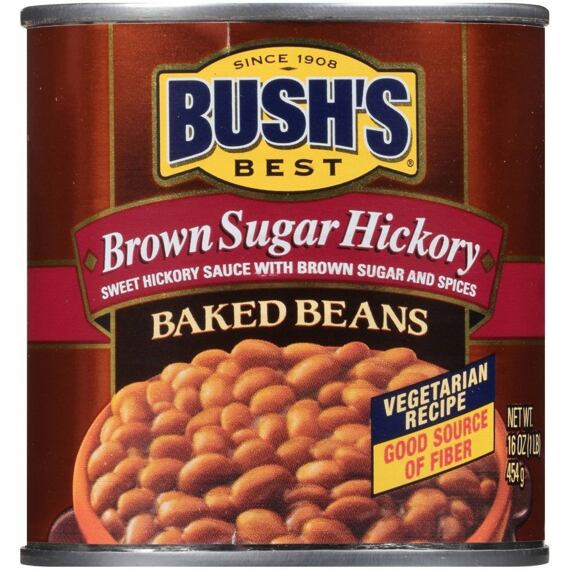 Bush's baked beans brown sugar hickory 454 g