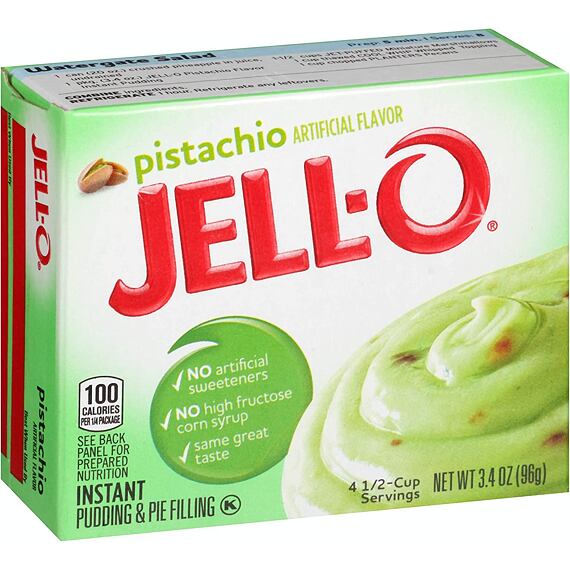 Jell-O instant pudding with pistachio flavor 96 g