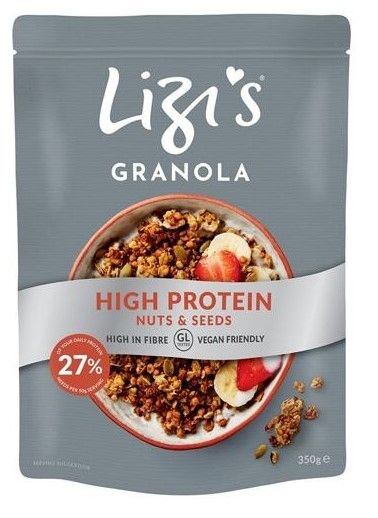 Lizi's nuts & seeds high protein granola 350 g