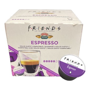 FRIENDS Dolce Gusto kapsle na přípravu kávy Espresso 10 x 11 g