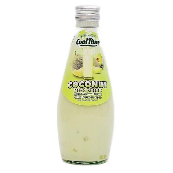 Cool Time coconut milk drink with pieces of watermelon-flavored jelly 290 ml