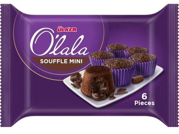 O'lala cocoa cake with dark chocolate flavor filling 6 x 27 g