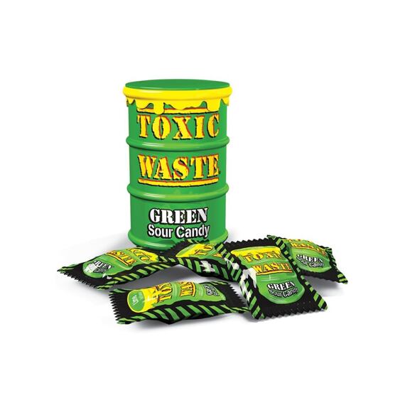 Toxic Waste Green kyselé bonbonky 42 g