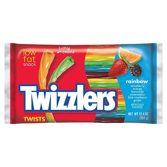 Twizzlers Rainbow pendreky s ovocnou příchutí 351 g