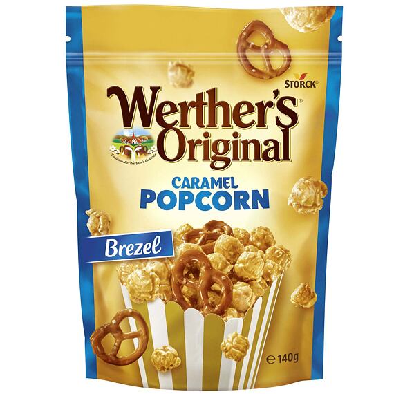 Werther's Original Caramel Popcorn with Pretzels 140 g