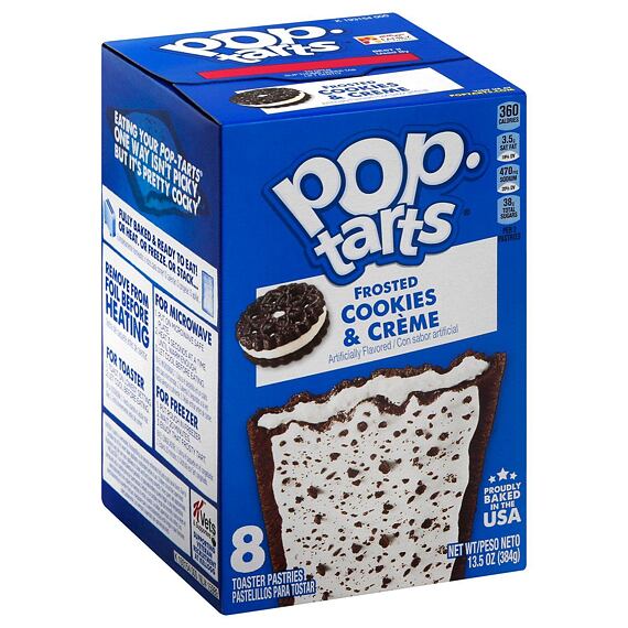 Pop-Tarts frosted cookies & cream 384 g