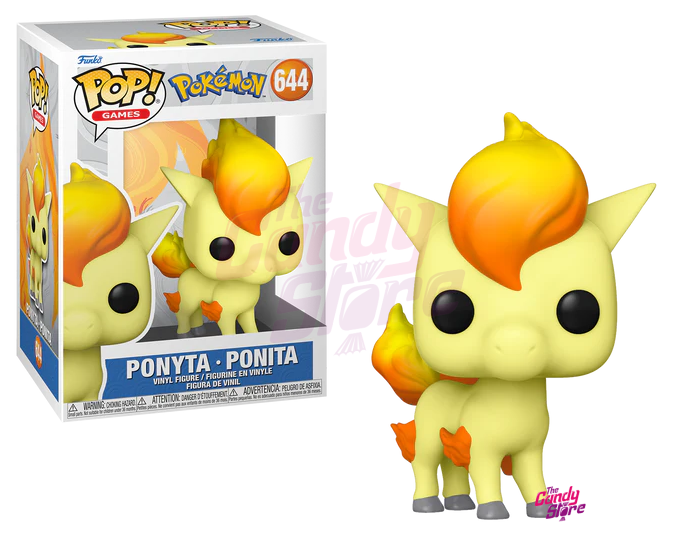 ポケモン - 【ポン太】 Funko Pop! Pokemon N° 644 - Ponyta - Candy-store.cz