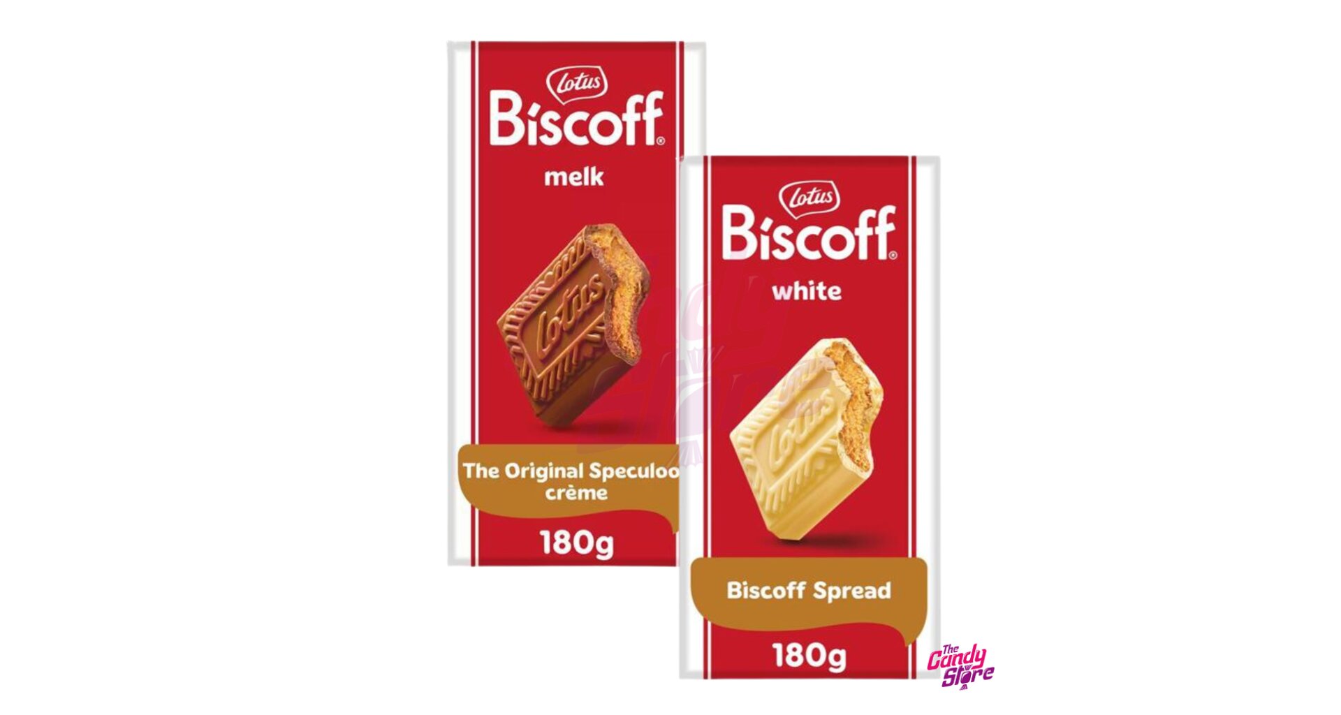 Lotus Choco Lotus Biscoff Milk Chocolate with Cream Filling + Lotus Biscoff White ...