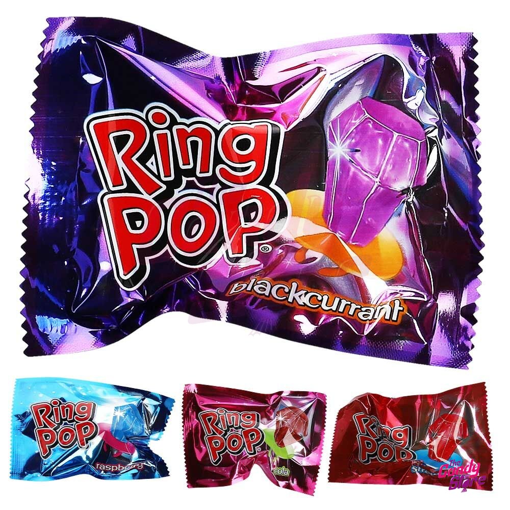 Ring Pop Gummy Rings (USA) 48g - Happy Candy UK LTD