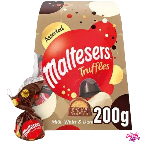 Maltesers Truffles selection of chocolate pralines in a gift box