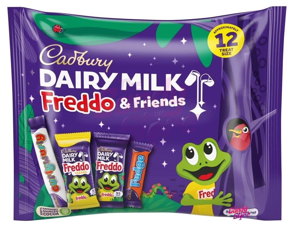 Cadbury Freddo Friends selection of chocolate bars 191g Candy