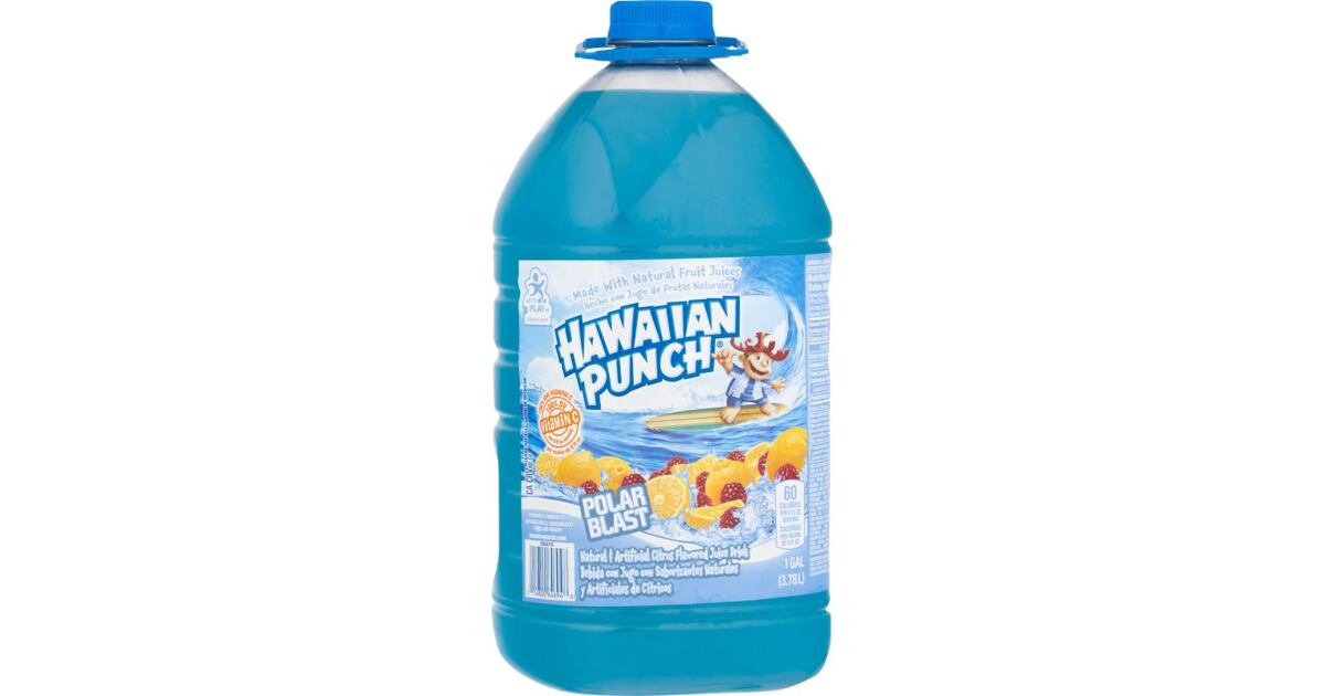 Hawaiian Punch Polar Blast, Juice Drink, 1 gal bottle 