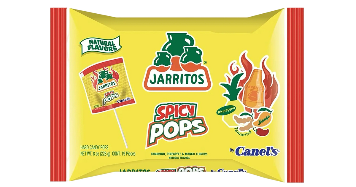 Jarritos hot lollipops with exotic fruit flavor 19 x 12 g - Candy