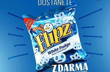 Flipz white fudge ZDARMA k nákupu nad 200 Kč!