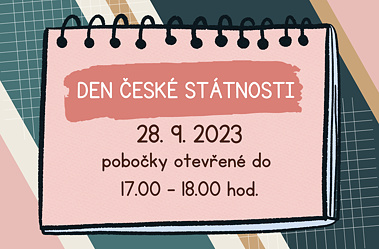 Otevírací doba na Den české státnosti 28. 9. 2023