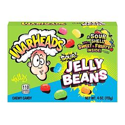 Warheads sour chewy jelly beans 113 g