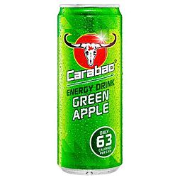 Carabao energetický nápoj s příchutí zeleného jablka 330 ml