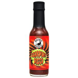 Karma Scorpion Disco hot sauce with a mix of peppers 148 ml