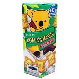 Lotte Koala's March sušenky s náplní s příchutí čokolády 37 g