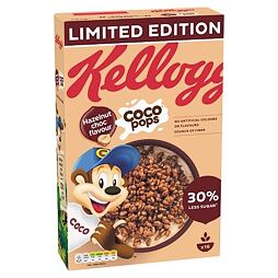 Kellogg's Coco Pops cereálie s příchutí lískových ořechů 480 g