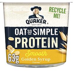 Quaker Oat So Simple proteinová ovesná kaše s příchutí světlé melasy 63 g