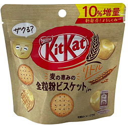 Kit Kat mini celozrnné sušenky v čokoládové polevě 46 g