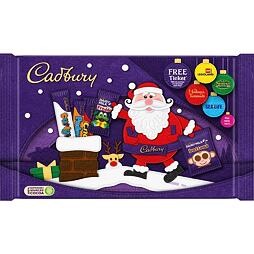 Cadbury Selection výběr čokoládových tyčinek v krabičce 89 g