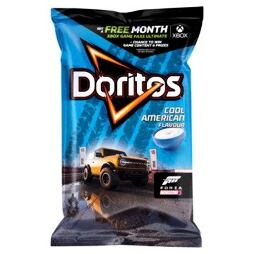 Doritos Cool American kukuřičné chipsy s příchutí zakysané smetany 170 g