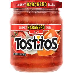 Tostitos hot Habanero and Jalapeño salsa 439.4 g