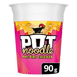 Pot Noodle instantní těstoviny s příchutí omáčky Piri Piri 90 g