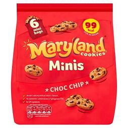 Maryland mini sušenky s kousky čokolády 118 g