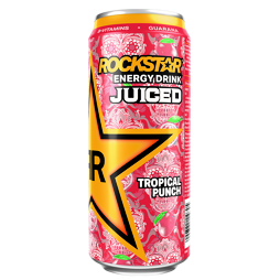 Rockstar tropical punch carbonated energy drink 500 ml PM