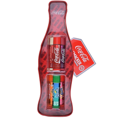 Lip Smacker Coca-Cola balzám na rty v lahvičce mix příchutí 6 x 4 g